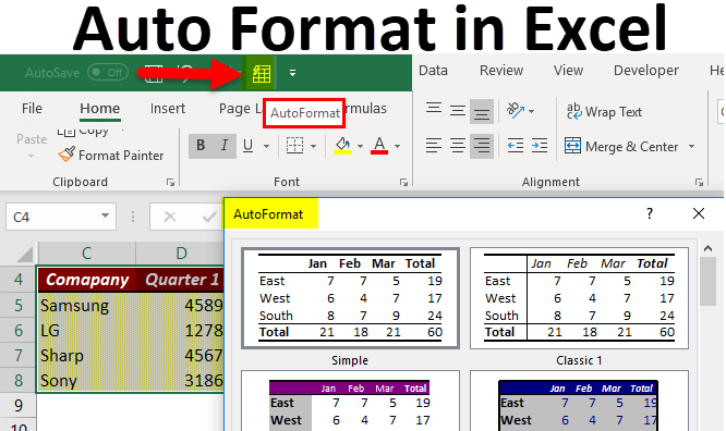 Excel Auto Format Feature: Streamline Your Data Formatting Efforts - 2024 5 Excel Auto Format