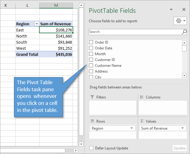 Pivot Tables3