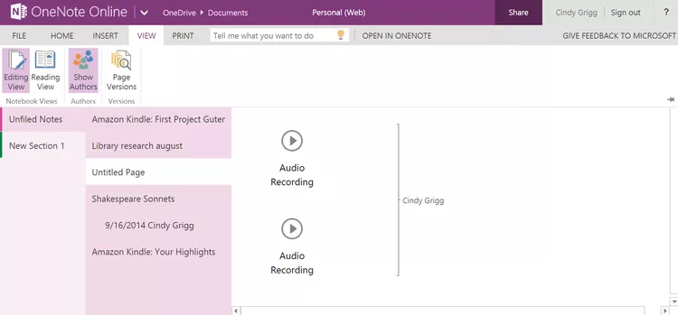 Microsoft OneNote6