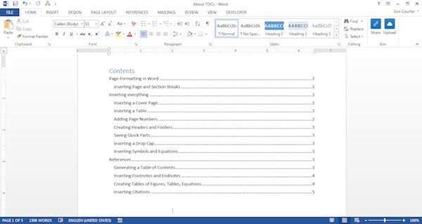Microsoft Word Tips11