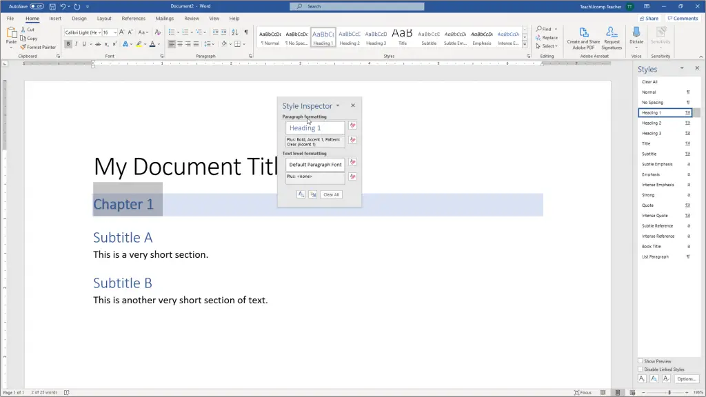 Microsoft Word Tips9