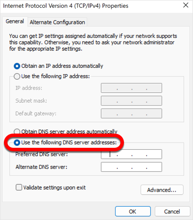 Fixing DNS_PROBE_FINISHED_NXDOMAIN Issue in Windows - 2025 11 NXDOMAIN2