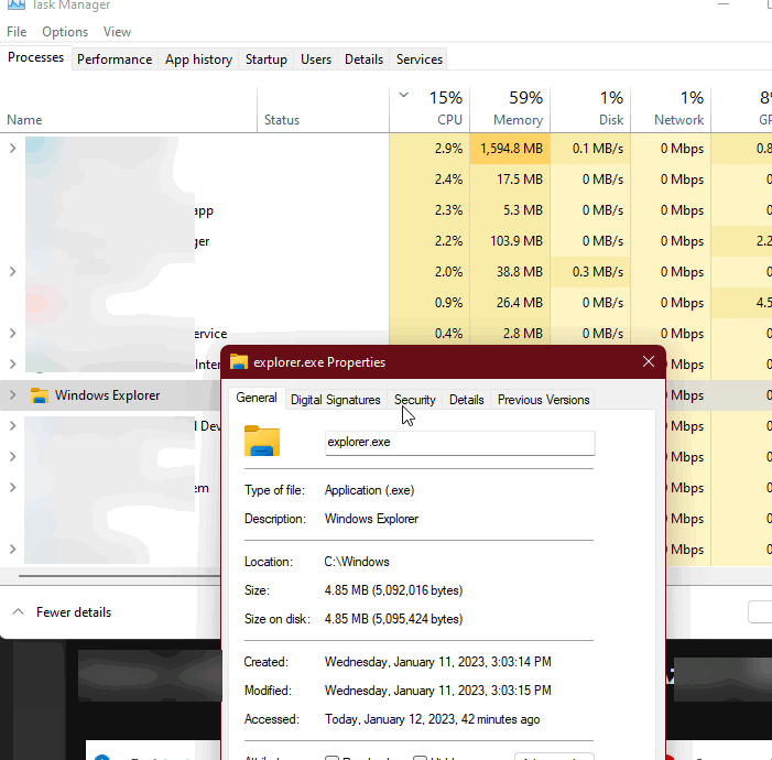 Taskbar Appear