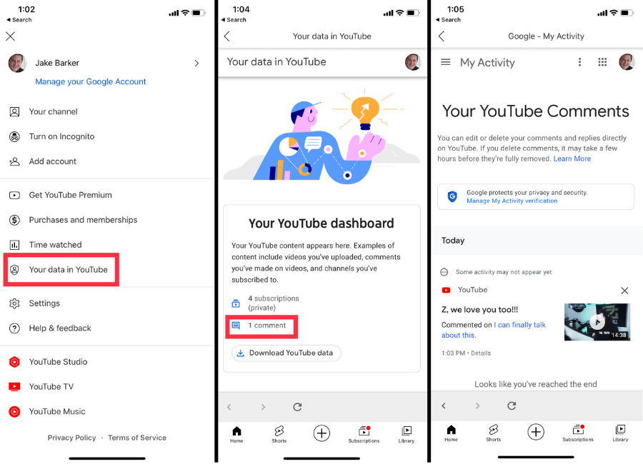 How to View Your YouTube Comment History on Desktop and Mobile - 2024 7 YouTube Comment33