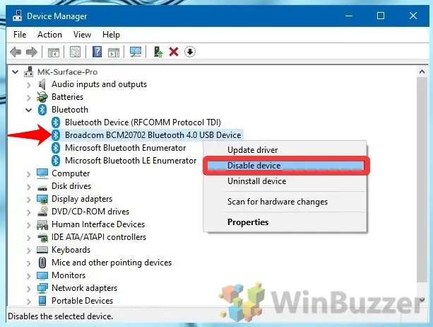 Resolved: Bluetooth Not Available on This Device in Windows 10 9 Bluetooth Not Available20