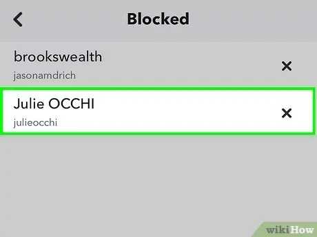 How to Remove Someone from Your Block List on Snapchat - 2024 14 Snapchat14