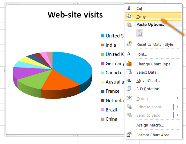 How to Export an Excel Chart as an Image - 2025 4 Excel Chart