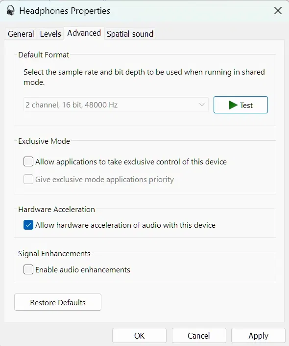 Audio Device Graph