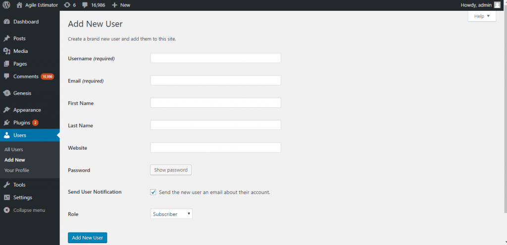 Configure Email3