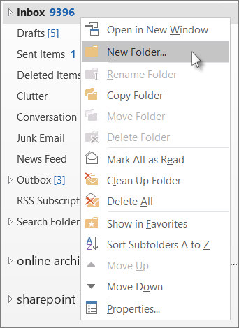 Organize Your Microsoft Outlook Inbox - 2025 18 Microsoft Outlook