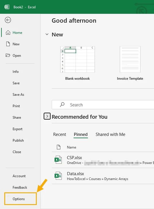 How to Set a New Default Folder for Saving and Opening Files in Office - 2025 7 New Default Folder3