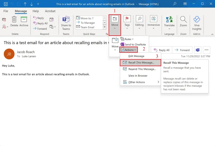 How to Recall or Replace a Sent Email? - 2024 12 Sent Email4