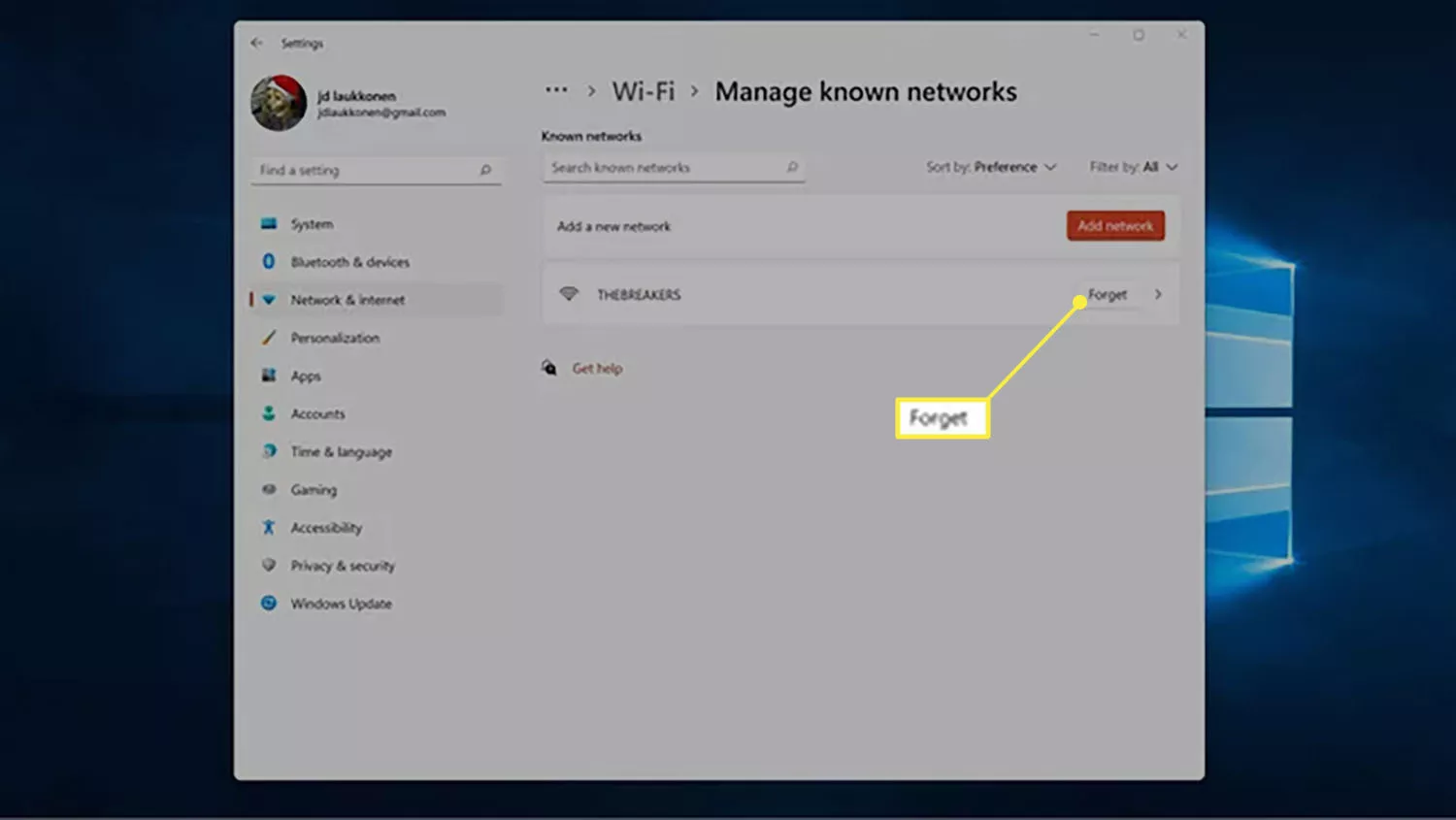 Resolve the "No Internet, Secured" Issue on Windows 10 15 No Internet4