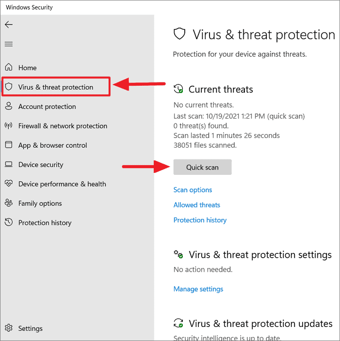 System Service Exception Error7