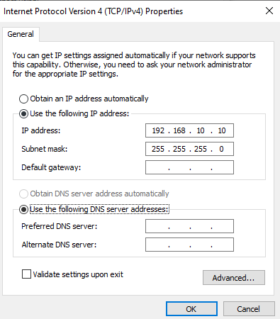 Valid IP Configuration5