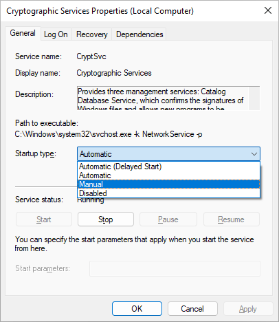 Windows Update Service Is Not Running3