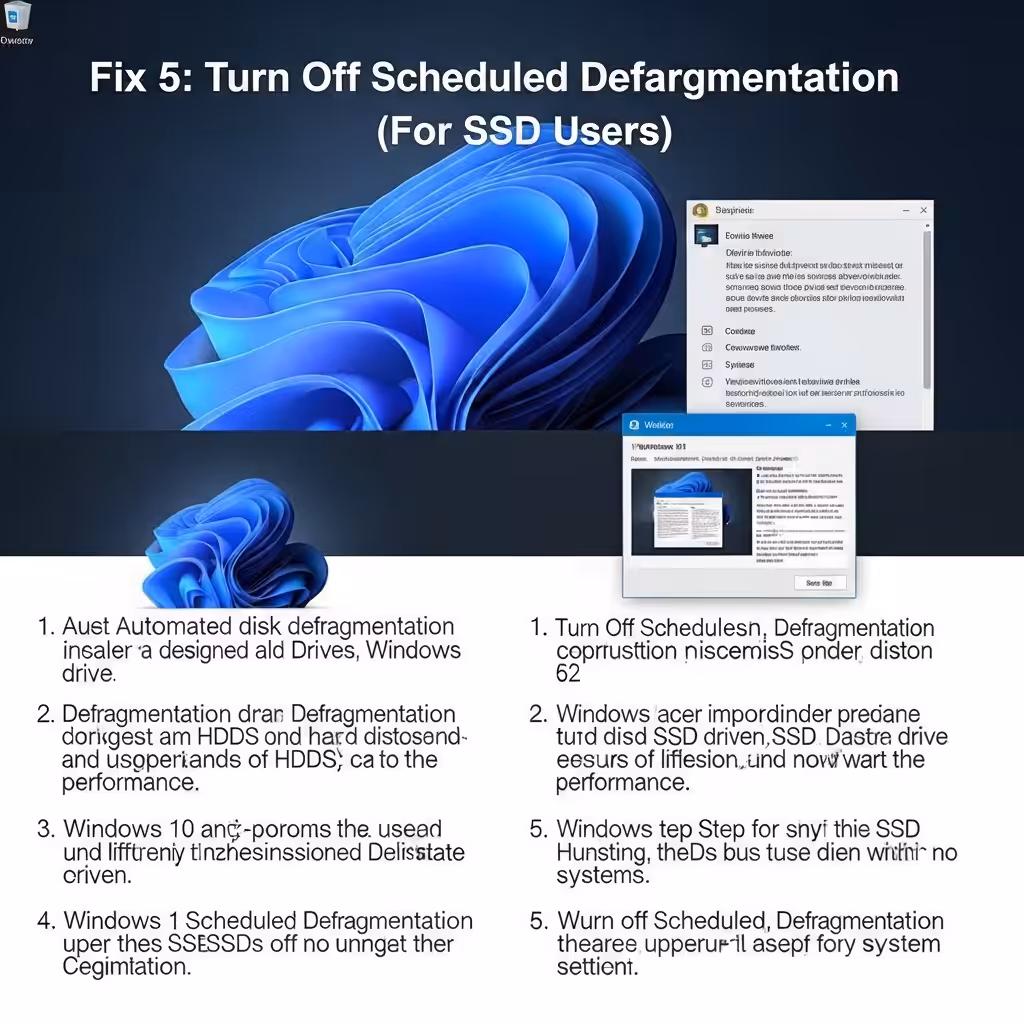 Fixing High Disk Usage Problem in Windows 10/11 Task Manager 16 High Disk Usage Problem5