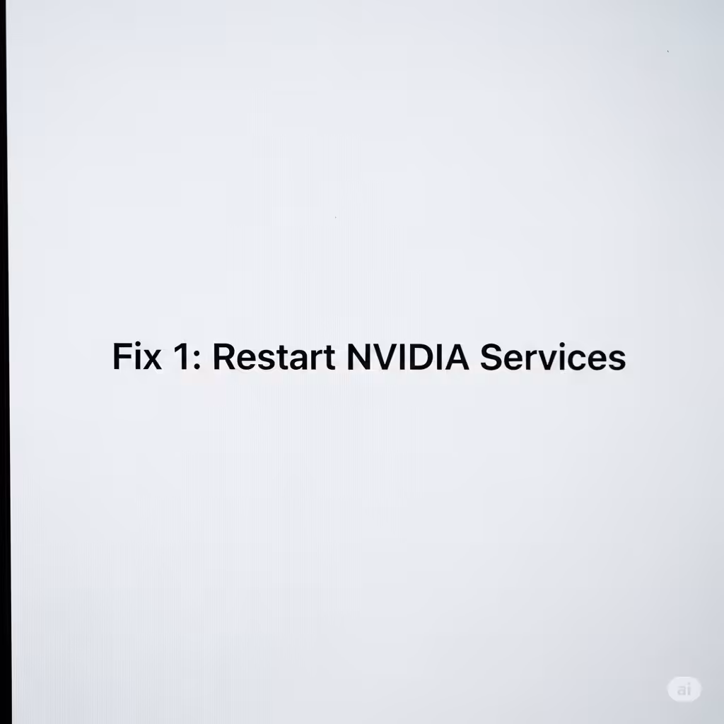NVIDIA Control Panel