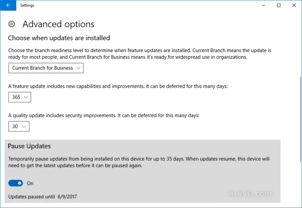 Unable to Complete Updates8