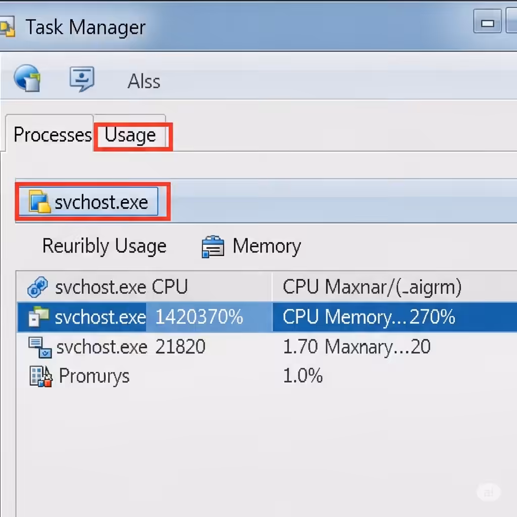 How to Resolve High Network and Memory Usage from svchost.exe (netsvcs) - 2025 7 Resolve High Network3