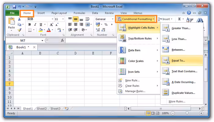 Set Up Multiple Rules for Conditional Formatting in Excel - 2025 6 Set Up Multiple Rules