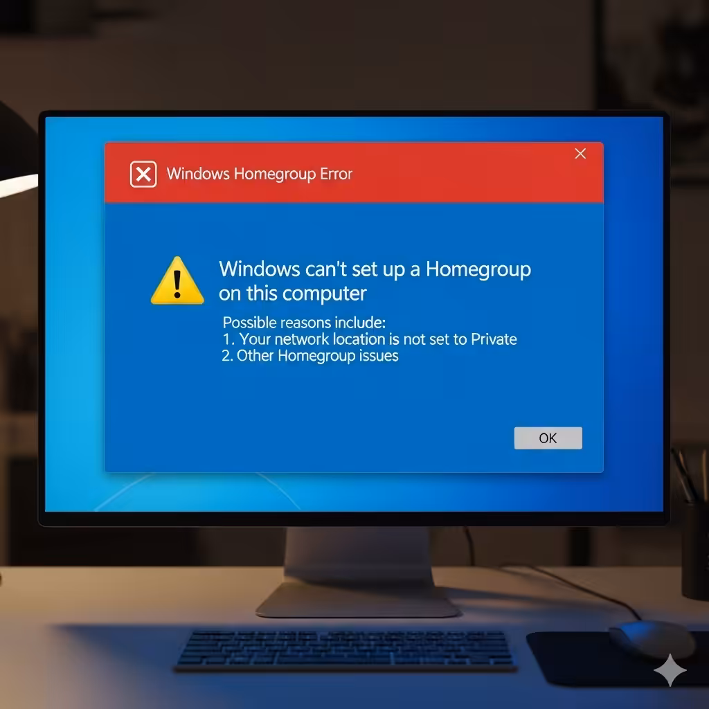 Create a Homegroup