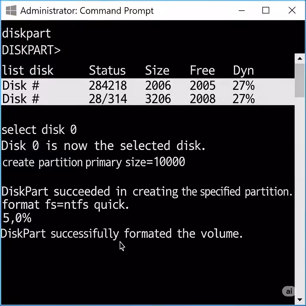 Creating Disk Partitions6