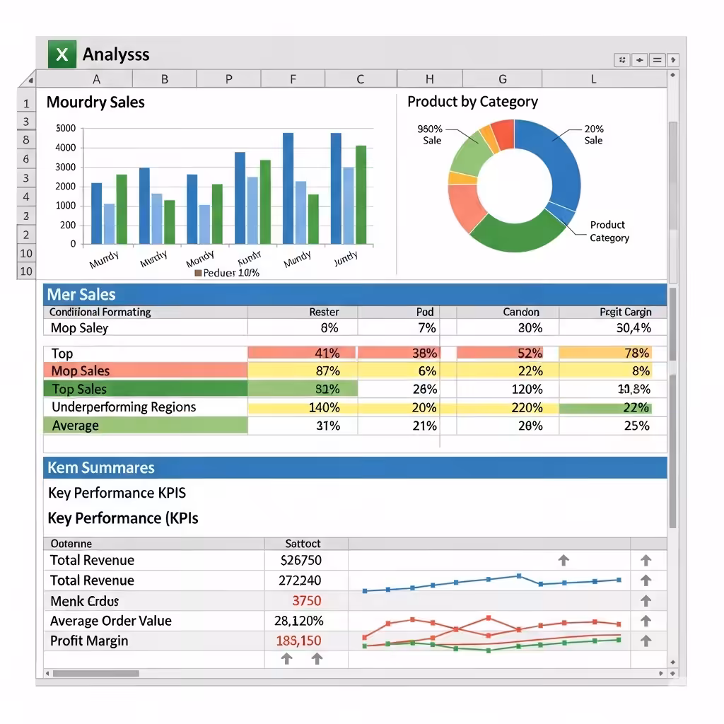 Excel Quick Analysis Tool14
