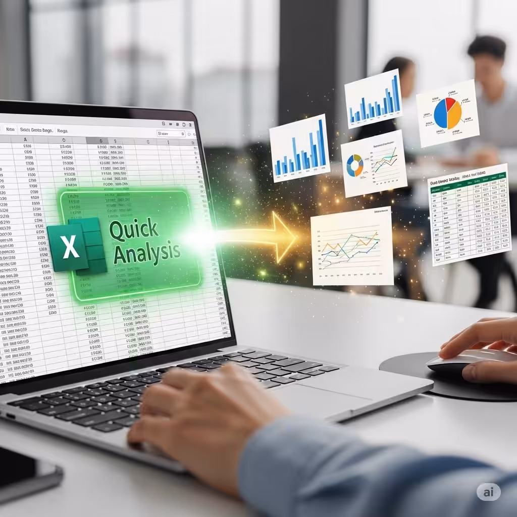 Excel Quick Analysis Tool2