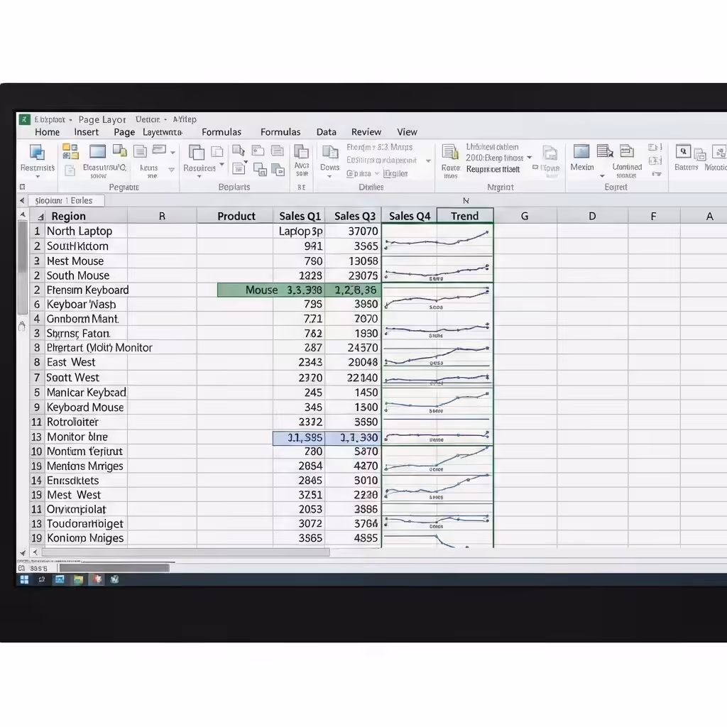Excel Quick Analysis Tool9