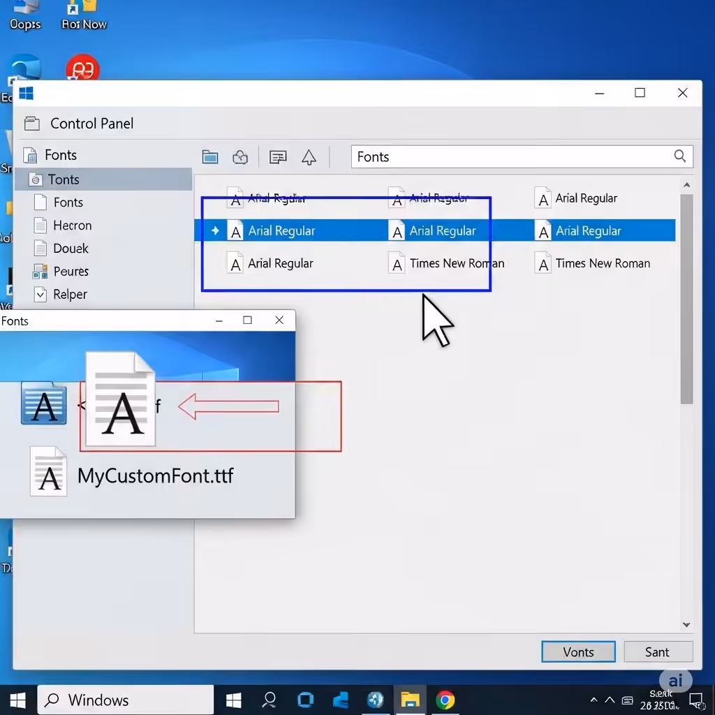 Installing Fonts on Windows 10: A Step-by-Step Guide 17 Installing Fonts7