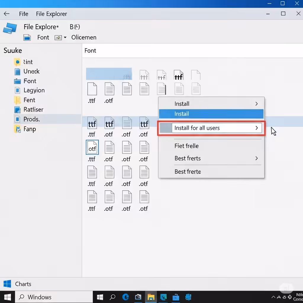 Installing Fonts on Windows 10: A Step-by-Step Guide 19 Installing Fonts9