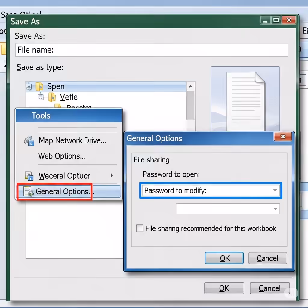 Step-by-Step Instructions to Protect Excel Files with a Password - 2025 19 Protect Excel Files7
