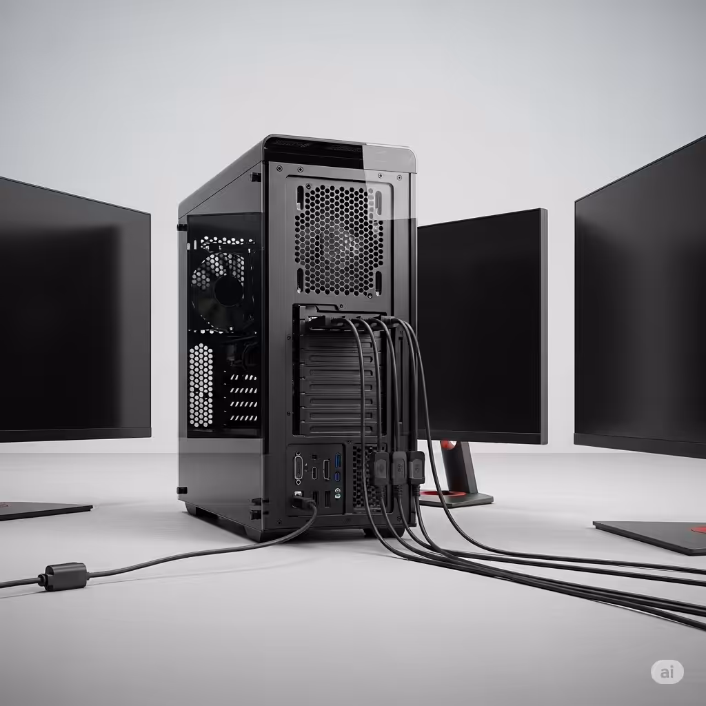 Using Three Monitors2