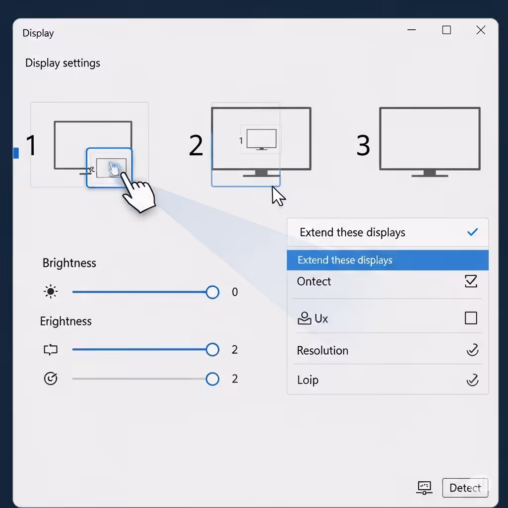 Using Three Monitors4