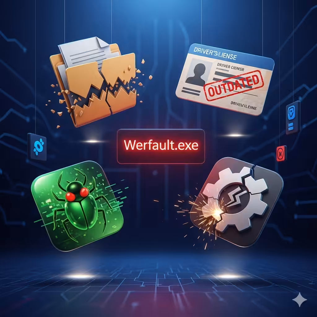 Troubleshooting Werfault.exe Causing High CPU Usage in Windows - 2025 18 Werfault3