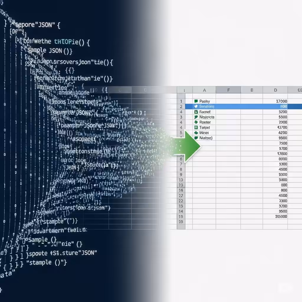 Converting JSON Files to Excel Spreadsheets Made Easy - 2025 21 onverting JSON Files10