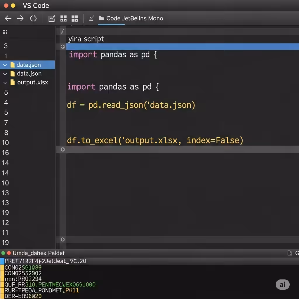 Converting JSON Files to Excel Spreadsheets Made Easy - 2025 16 onverting JSON Files5