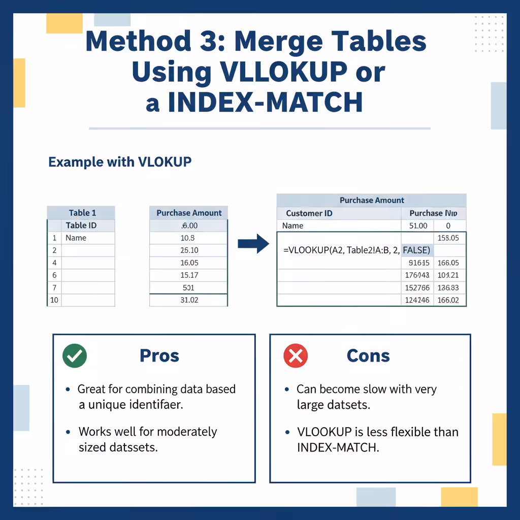 Integrate Several Tables3