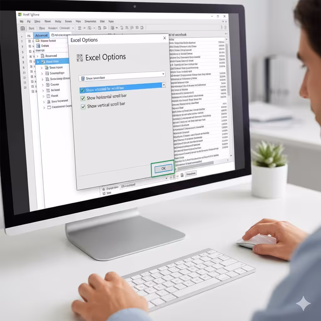 Excel Scroll Bar