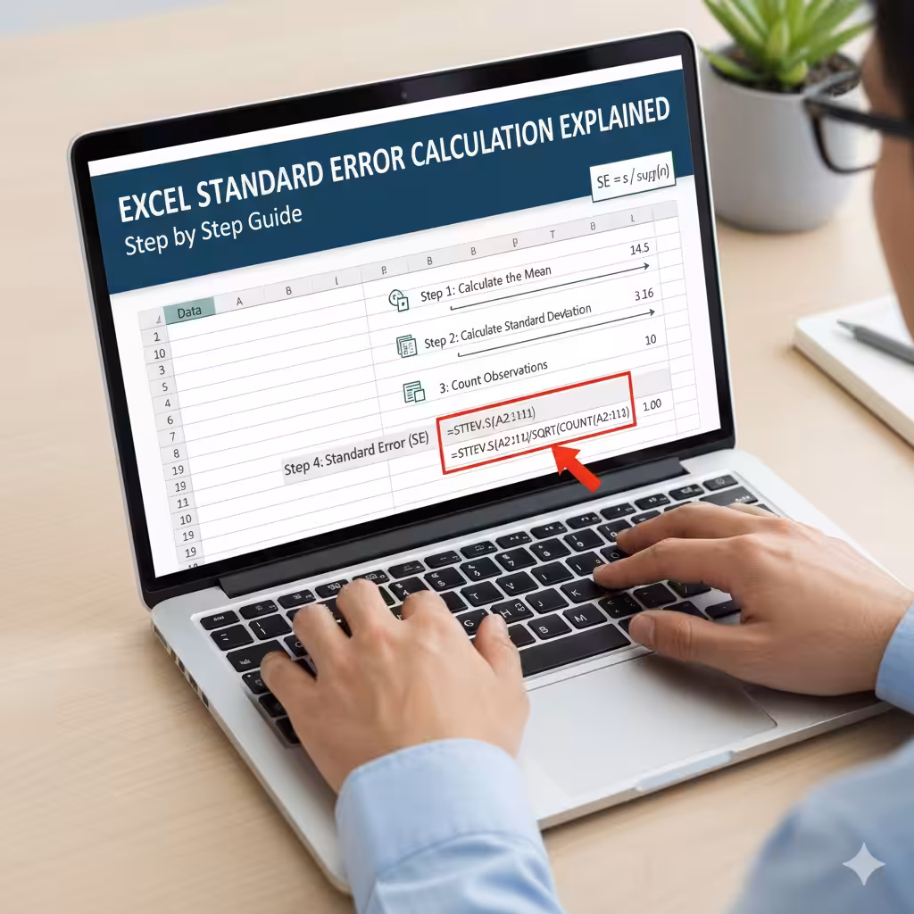 Excel Standard Error2