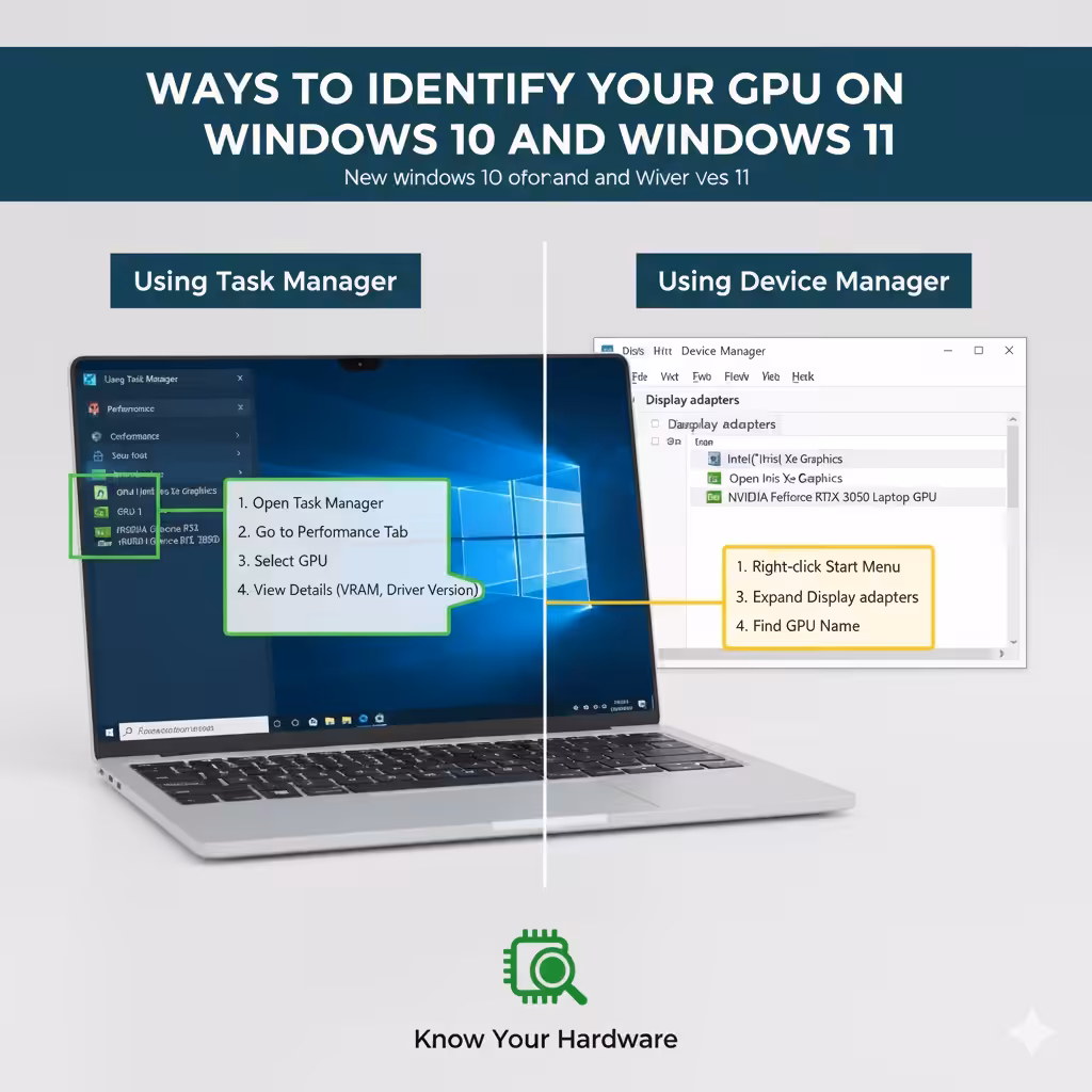 Ways to Identify Your GPU on Windows 10 and Windows 11 4 Identify Your GPU
