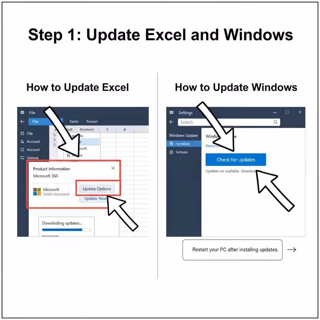 How to Stop Excel from Crashing on Windows: Troubleshooting Guide - 2025 5 Stop Excel