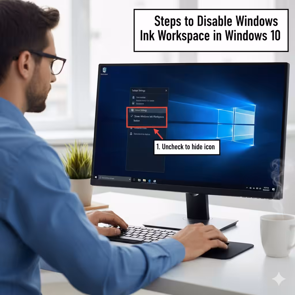Steps to Disable Windows Ink Workspace in Windows 10 4 Disable Windows Ink Workspace