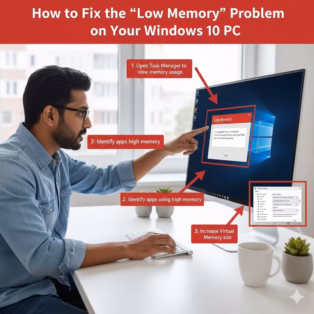 Fixing the “Low Memory” Problem on Your Windows 10 PC 5 Low Memory2