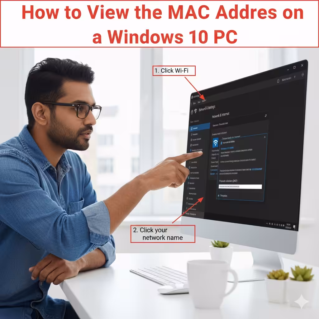 View the MAC Address
