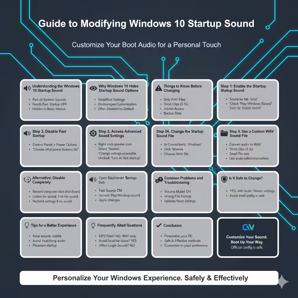Modifying Windows 10