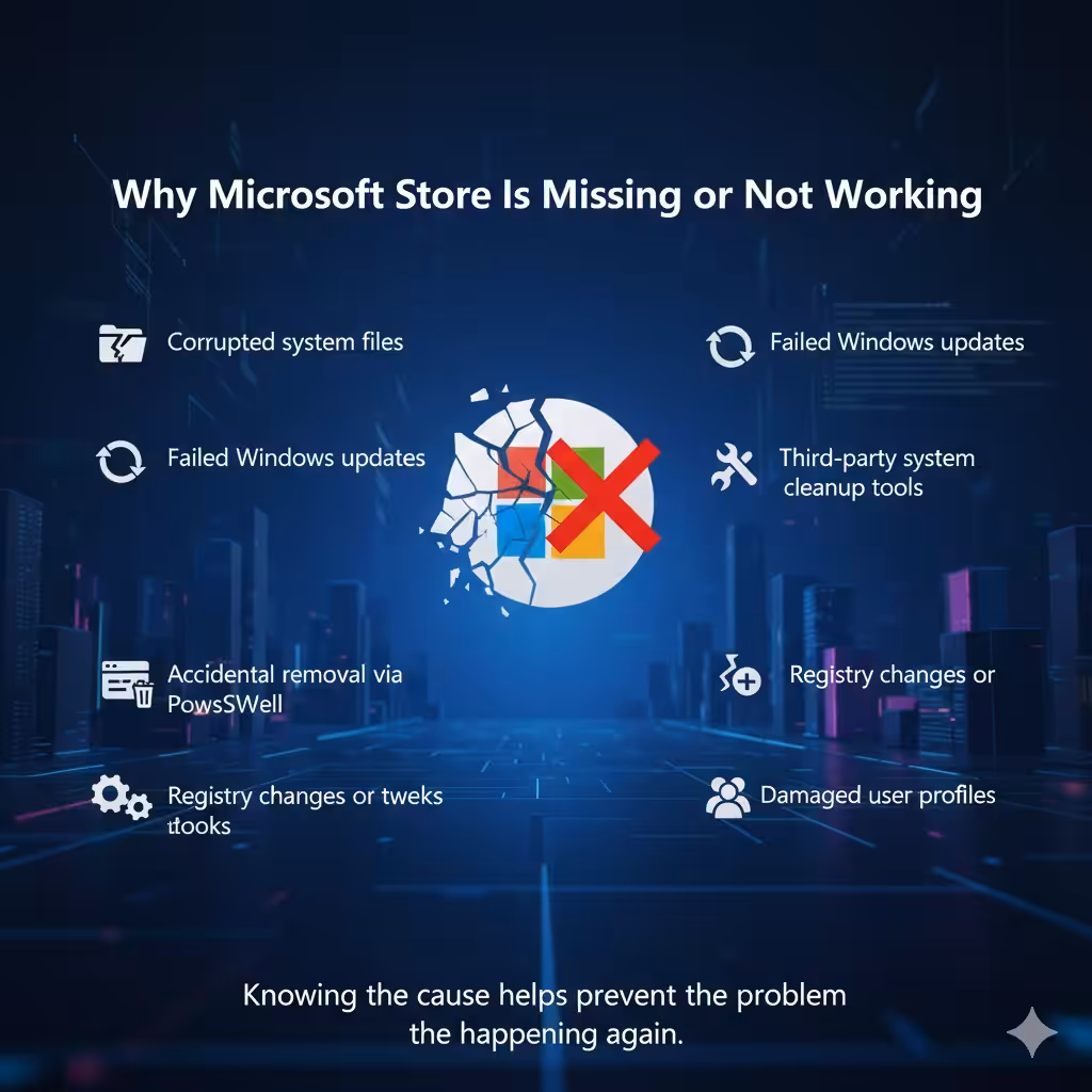 Steps to Restore and Reinstall Microsoft Store - 2026 13 Reinstall Microsoft Store2