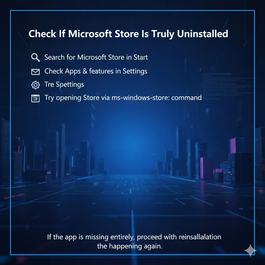 Steps to Restore and Reinstall Microsoft Store - 2026 14 Reinstall Microsoft Store3