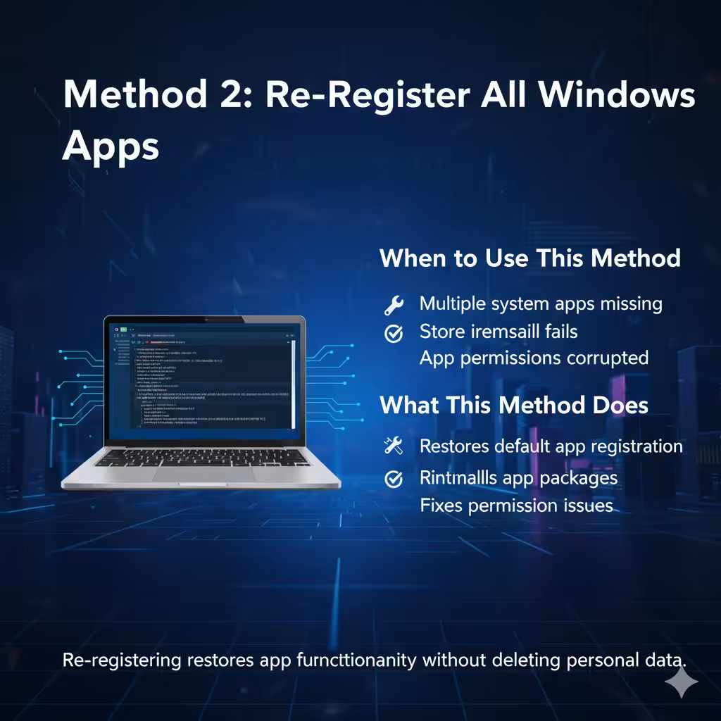 Steps to Restore and Reinstall Microsoft Store - 2026 17 Reinstall Microsoft Store6